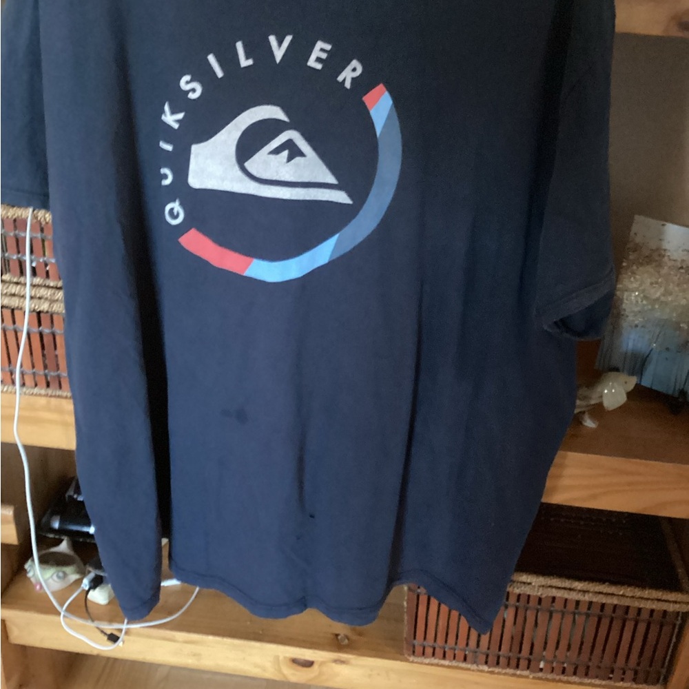 Quiksilver Dark Blue Graphic Tee